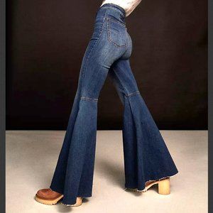 Free People 24 S Just Float on Flares Bellbottom Jeans